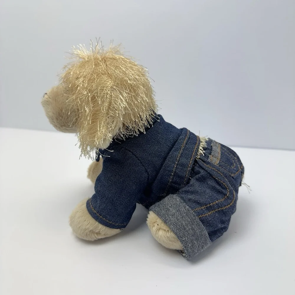 GANZ WEBKINZ Pet Golden Retriever Dog Plush Stuffed Animal Toy - HM010 NO CODE